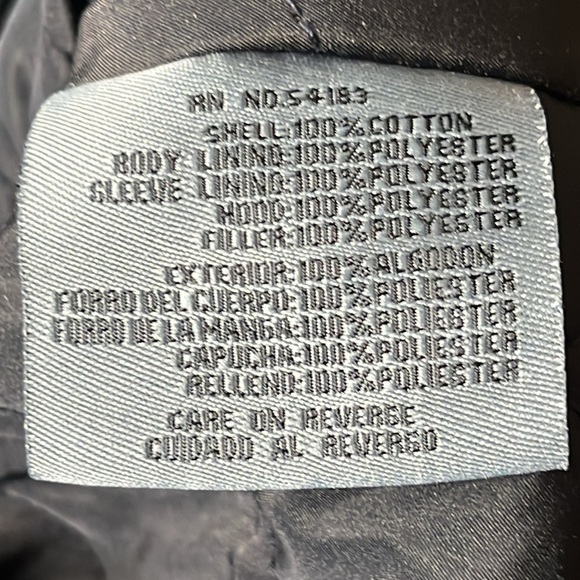 Levi’s navy blue canvas jacket size M - Picture 7 of 8